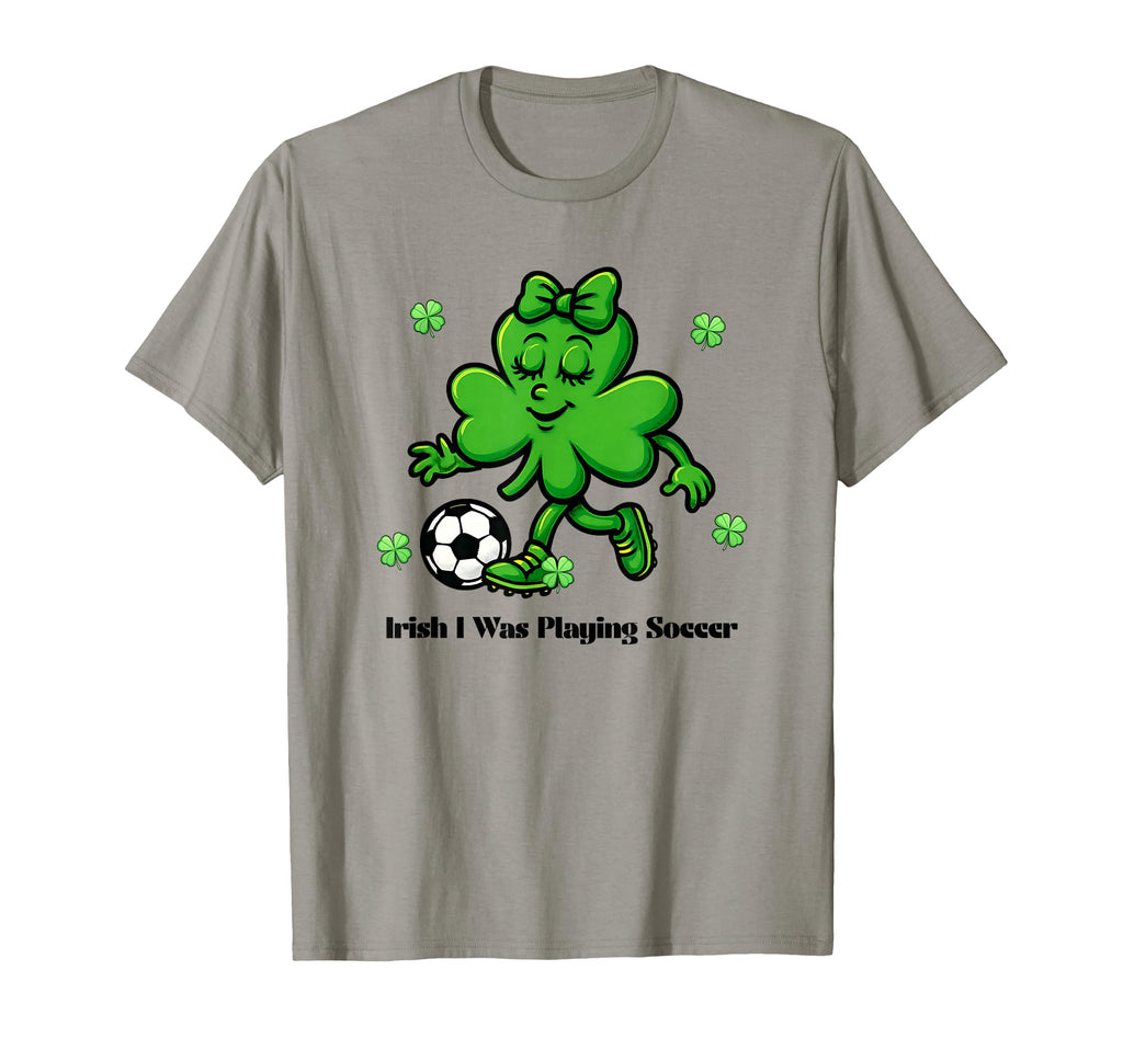 Soccer St Patricks Day Funny Coquette T-Shirt - Novelty Apparel for Adults - T-Shirt, Sweatshirt, Hoodie