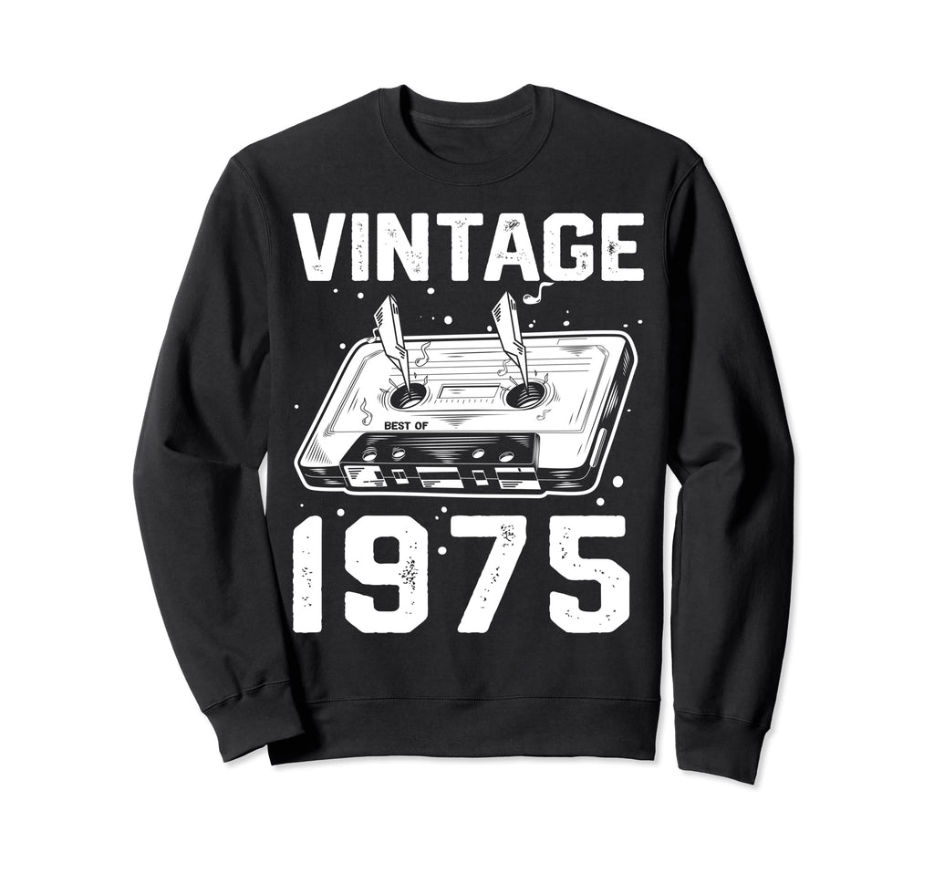 Birthday Best 1975 Bday 1975 Sweatshirt - Aesthetic Graphic Unisex - T-Shirt, Sweatshirt, Hoodie