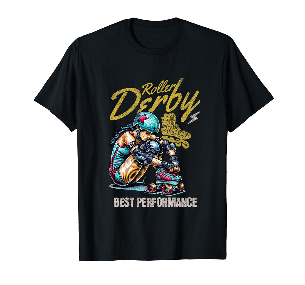 Roller Derby Skates Derby Skating Hoodie - Trendy Graphic for Adults - T-Shirt, Sweatshirt, Hoodie