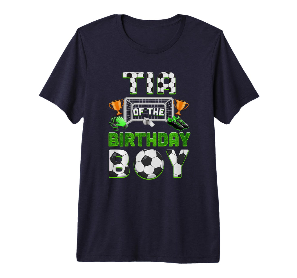 Tia Birthday Soccer Family Matching Party T-Shirt - Trendy Graphic Unisex - T-Shirt, Sweatshirt, Hoodie