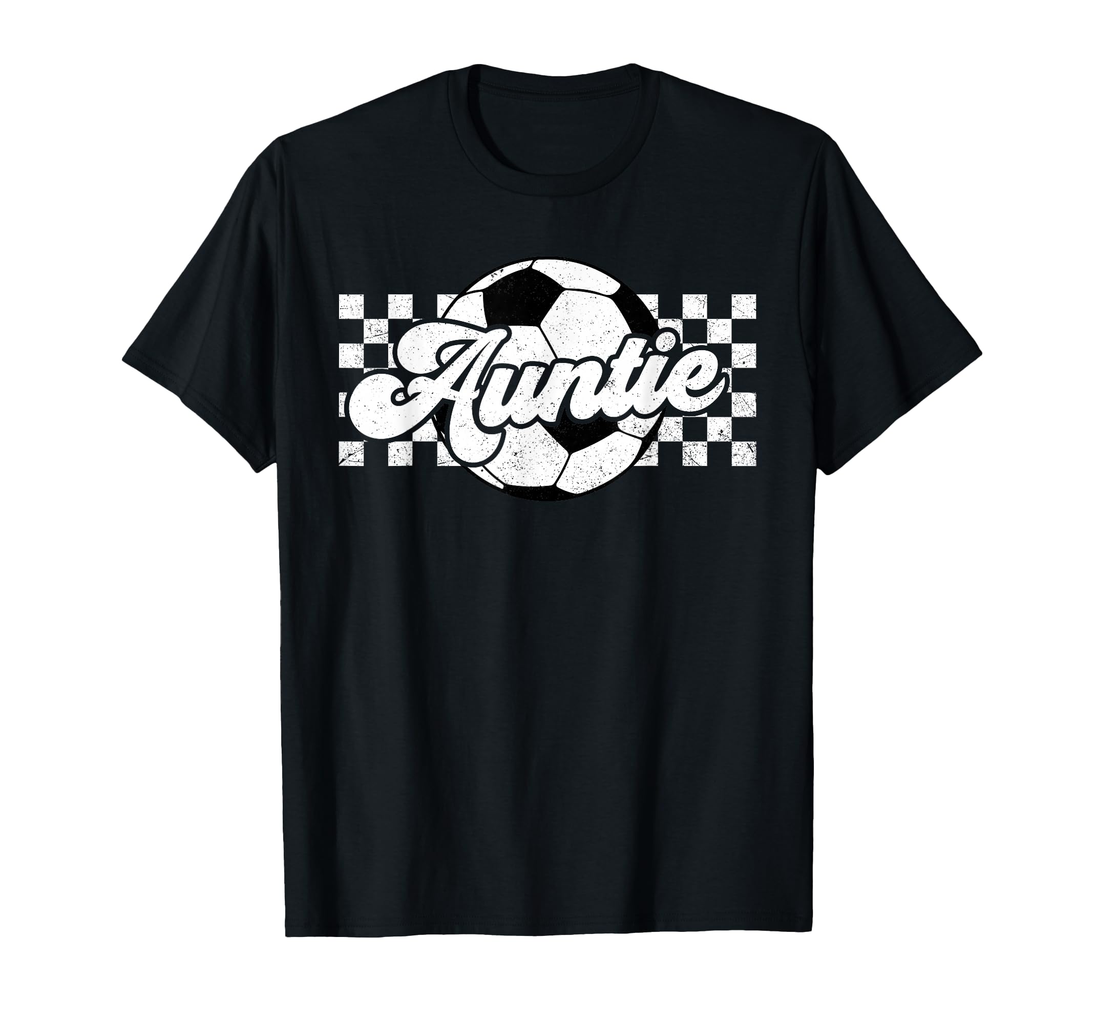 Soccer Auntie Aunt Lover Family Mothers T-Shirt - Aesthetic Graphic Unisex - T-Shirt, Sweatshirt, Hoodie