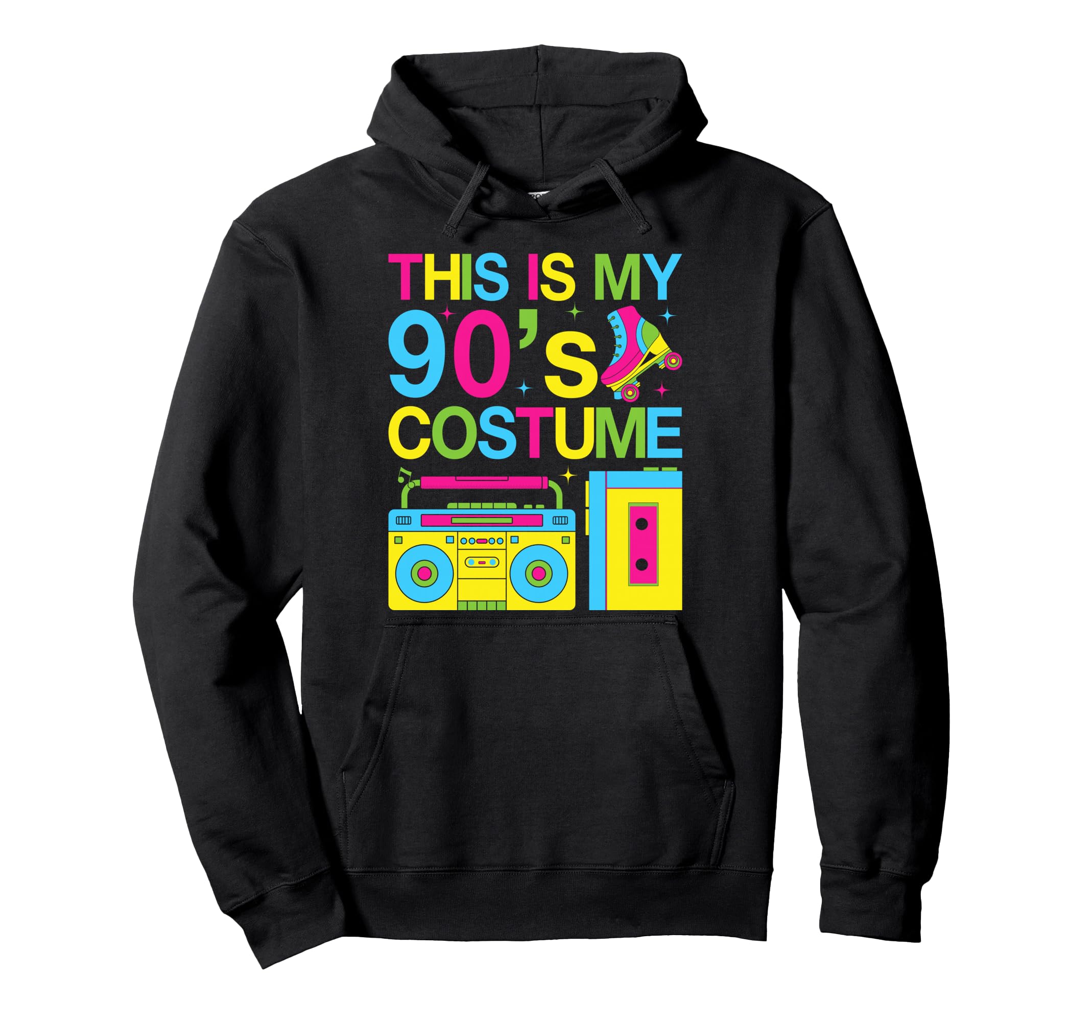 This Is My 90S Costume 1990S Cassette Hoodie - Graphic Print for Adults - T-Shirt, Sweatshirt, Hoodie