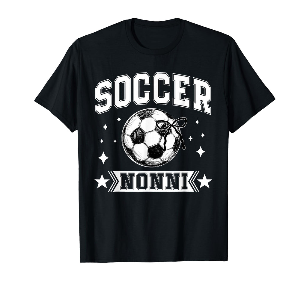 Coquette Bow Soccer Nonni Soccer T-Shirt - Streetwear Style for Adults - T-Shirt, Sweatshirt, Hoodie