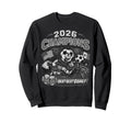 Soccer 2026 Champions Foodball Sweatshirt - Trendy Graphic for Adults - T-Shirt, Sweatshirt, Hoodie