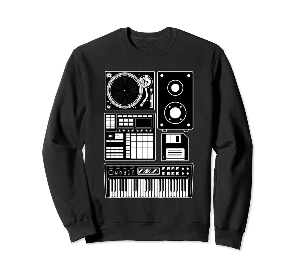 Funny Old School Hip Hop Sweatshirt - Casual Everyday Wear for Adults - T-Shirt, Sweatshirt, Hoodie