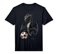 Dragon Playing Soccer Performance T-Shirt - Unique Graphic for Adults - T-Shirt, Sweatshirt, Hoodie