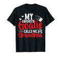 Favorite Hockey Goalie Grandma Ice T-Shirt - Novelty Apparel for Adults - T-Shirt, Sweatshirt, Hoodie