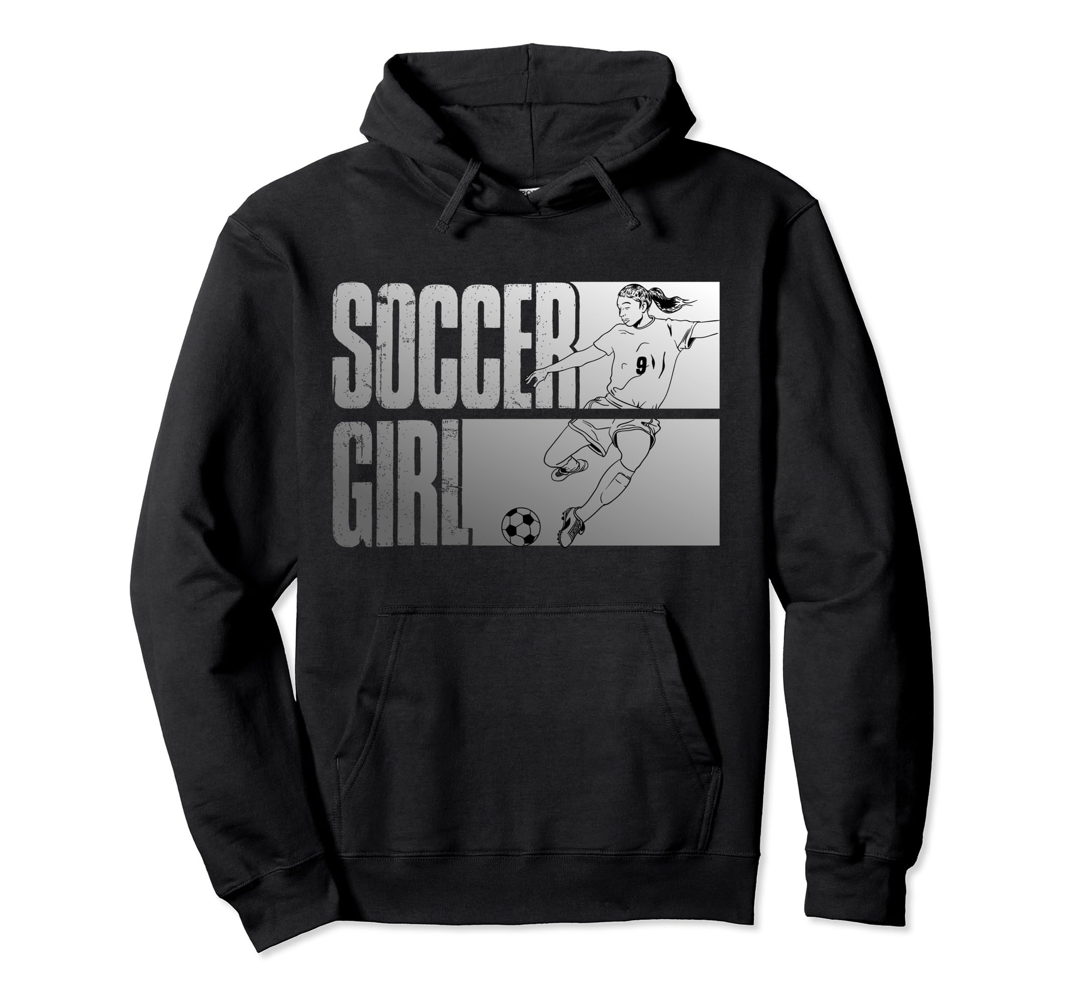 Soccer Funny Footballer Ball And Field Hoodie - Custom Art Print Men Women - T-Shirt, Sweatshirt, Hoodie
