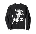 Beagle Soccer Player Funny Dog Lover Art Sweatshirt - Unique Graphic Unisex - T-Shirt, Sweatshirt, Hoodie