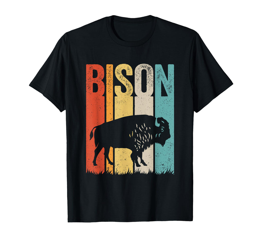 Bison National Park American Buffalo T-Shirt - Custom Art Print Men Women - T-Shirt, Sweatshirt, Hoodie