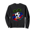Haiti Soccer 2026 Haitian Flag Sweatshirt - Graphic Print Men Women - T-Shirt, Sweatshirt, Hoodie
