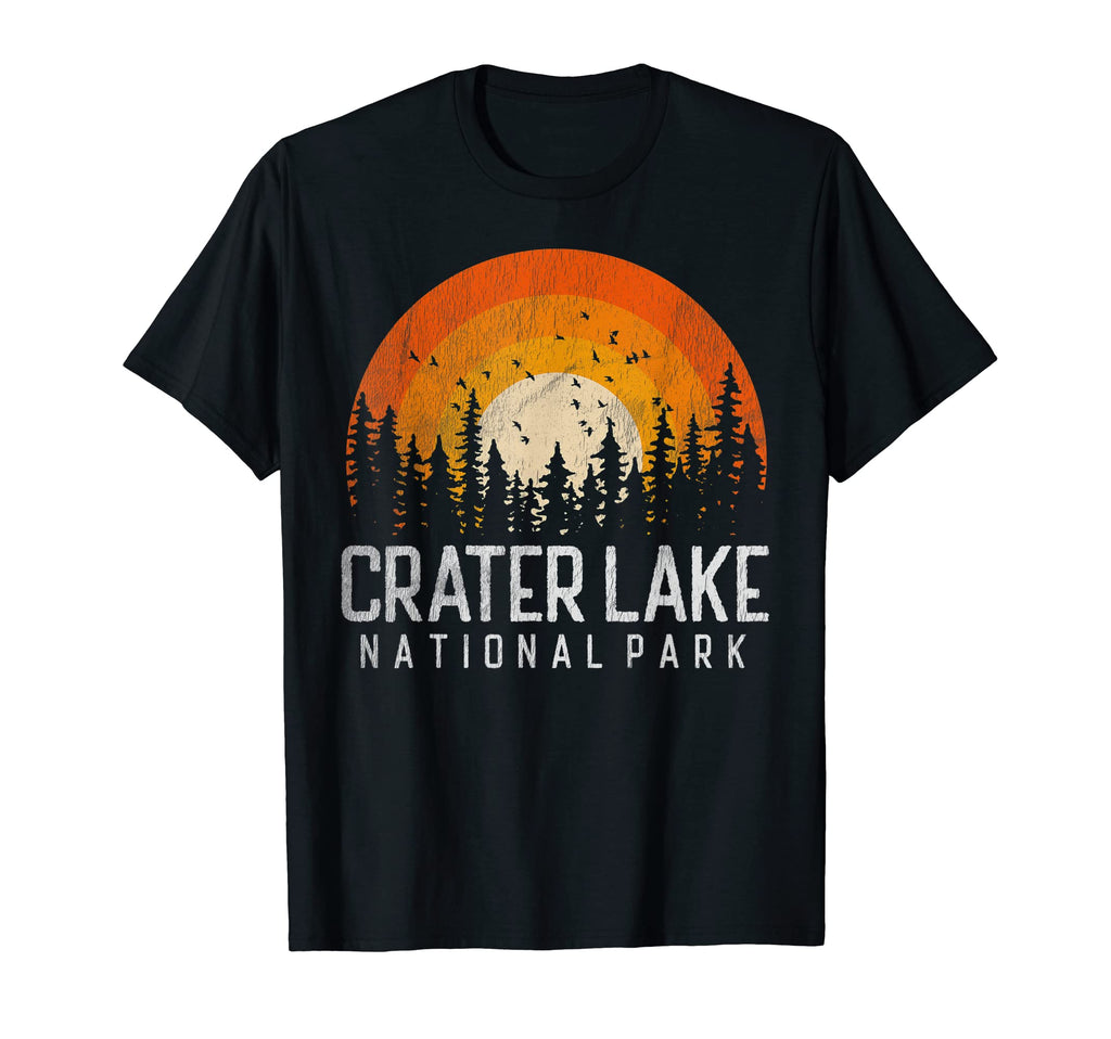 Crater Lake Us National Park Oregon T-Shirt - Custom Art Print Men Women - T-Shirt, Sweatshirt, Hoodie