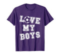 Love My Soccer Dad And Soccer Mom T-Shirt - Custom Art Print Men Women - T-Shirt, Sweatshirt, Hoodie