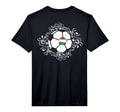 Floral Hungary Soccer Lover Jersey T-Shirt - Custom Art Print for Adults - T-Shirt, Sweatshirt, Hoodie