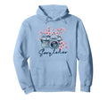 Photographer Storyteller Camera Flowers Hoodie - Aesthetic Graphic Unisex - T-Shirt, Sweatshirt, Hoodie