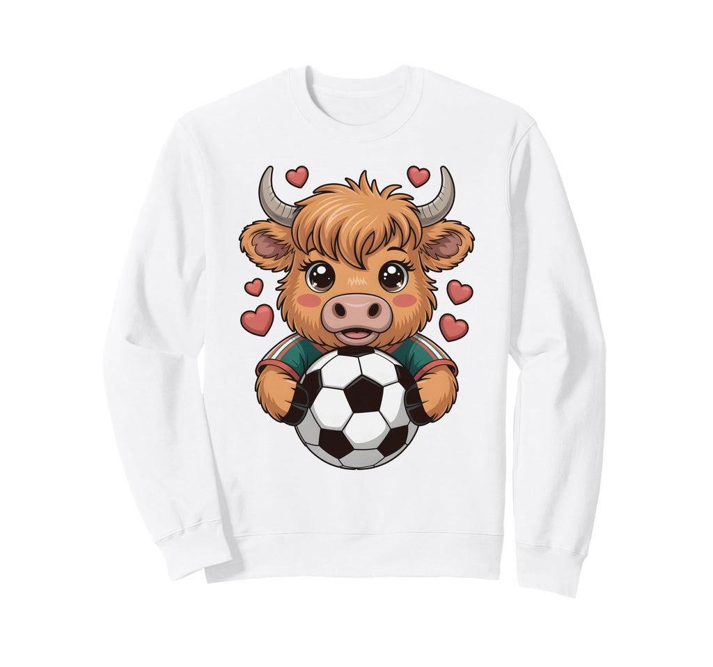 Funny Soccer Heifer Just Who Sweatshirt - Aesthetic Graphic Men Women - T-Shirt, Sweatshirt, Hoodie