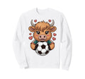 Funny Soccer Heifer Just Who Sweatshirt - Aesthetic Graphic Men Women - T-Shirt, Sweatshirt, Hoodie