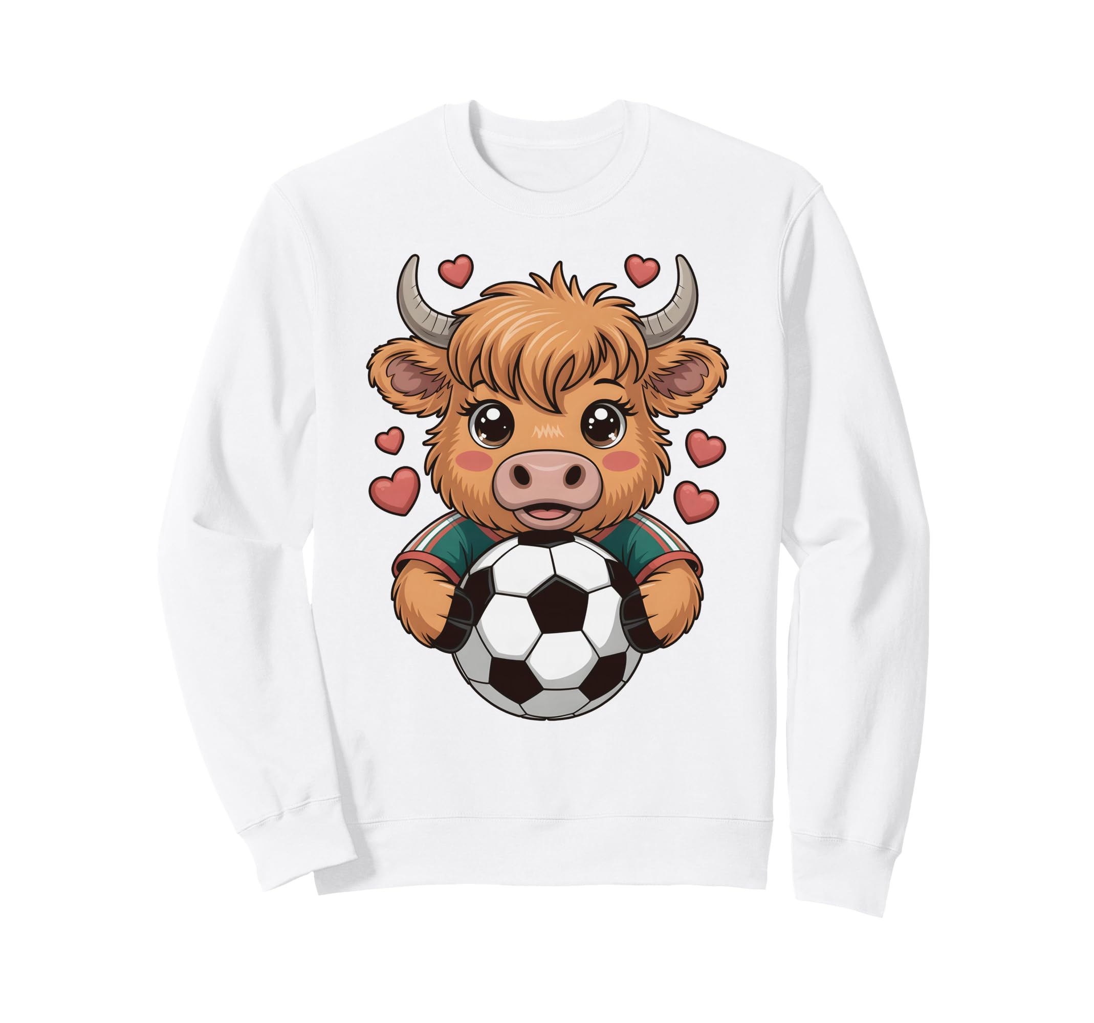 Funny Soccer Heifer Just Who Sweatshirt - Aesthetic Graphic Men Women - T-Shirt, Sweatshirt, Hoodie
