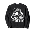 Senior Soccer Big Bro 2024 Class Sweatshirt - Graphic Print for Adults - T-Shirt, Sweatshirt, Hoodie