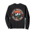 Rocky Mountain National Park Badge Sweatshirt - Trendy Graphic for Adults - T-Shirt, Sweatshirt, Hoodie