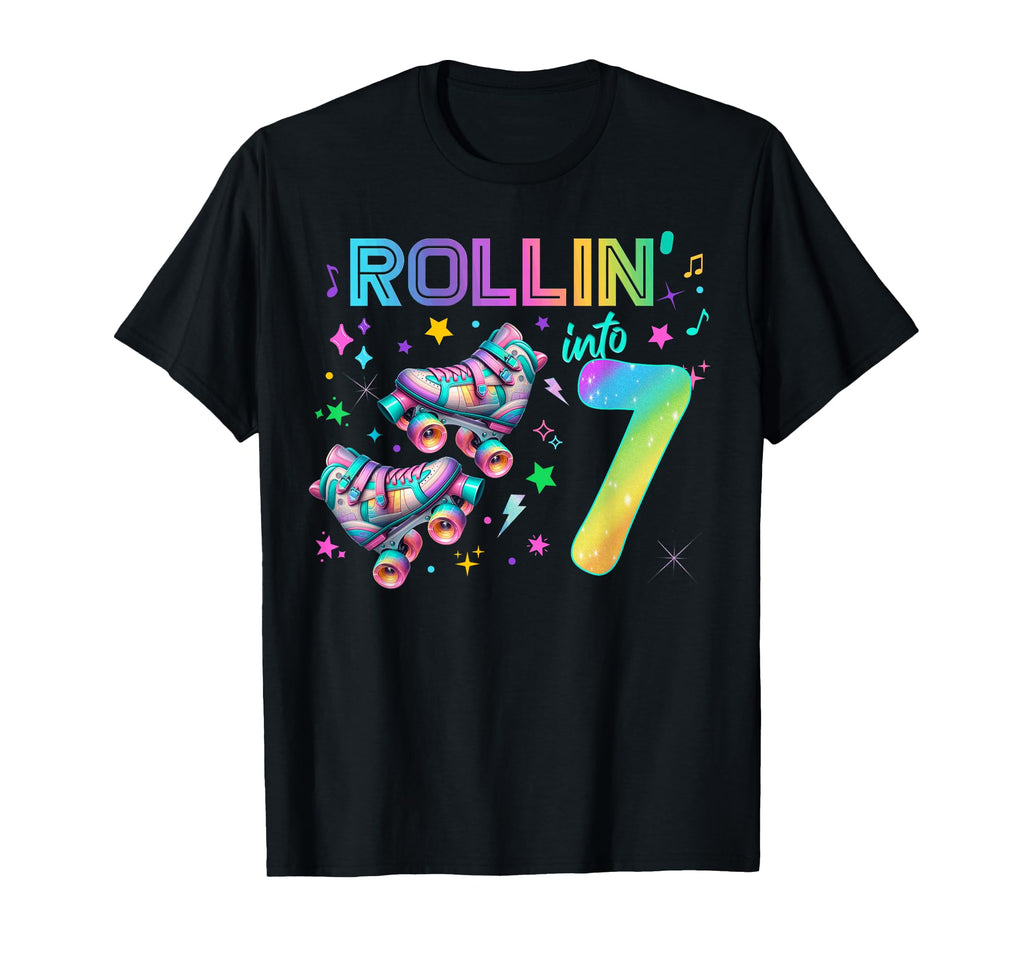 Roller Skates Birthday Outfit T-Shirt - Aesthetic Graphic for Adults - T-Shirt, Sweatshirt, Hoodie
