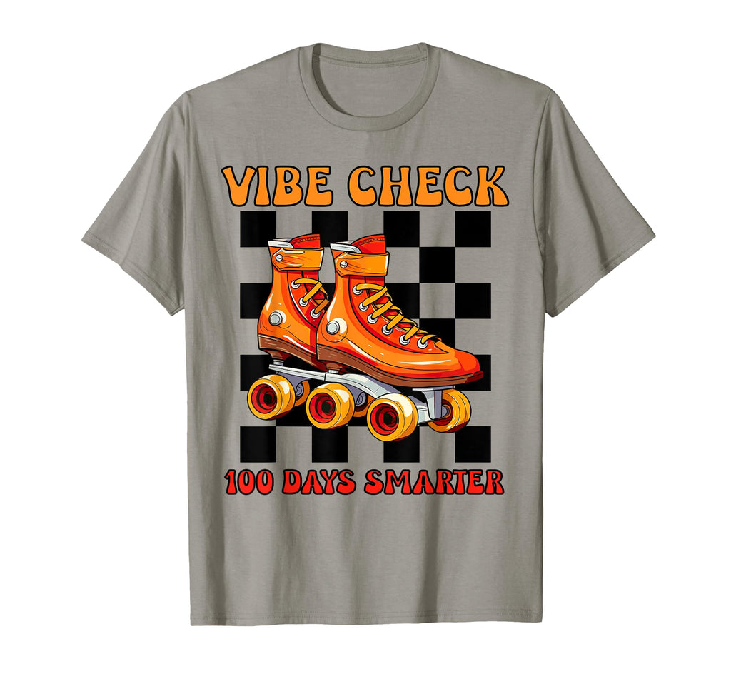 100 Days School Vibe Check 100 Smarter T-Shirt - Graphic Print Men Women - T-Shirt, Sweatshirt, Hoodie