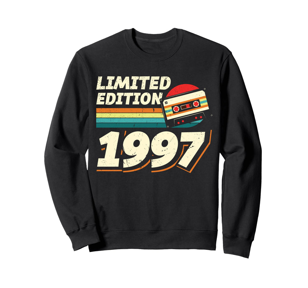 1997 Cassette Tape 27Th Sweatshirt - Casual Everyday Wear for Adults - T-Shirt, Sweatshirt, Hoodie