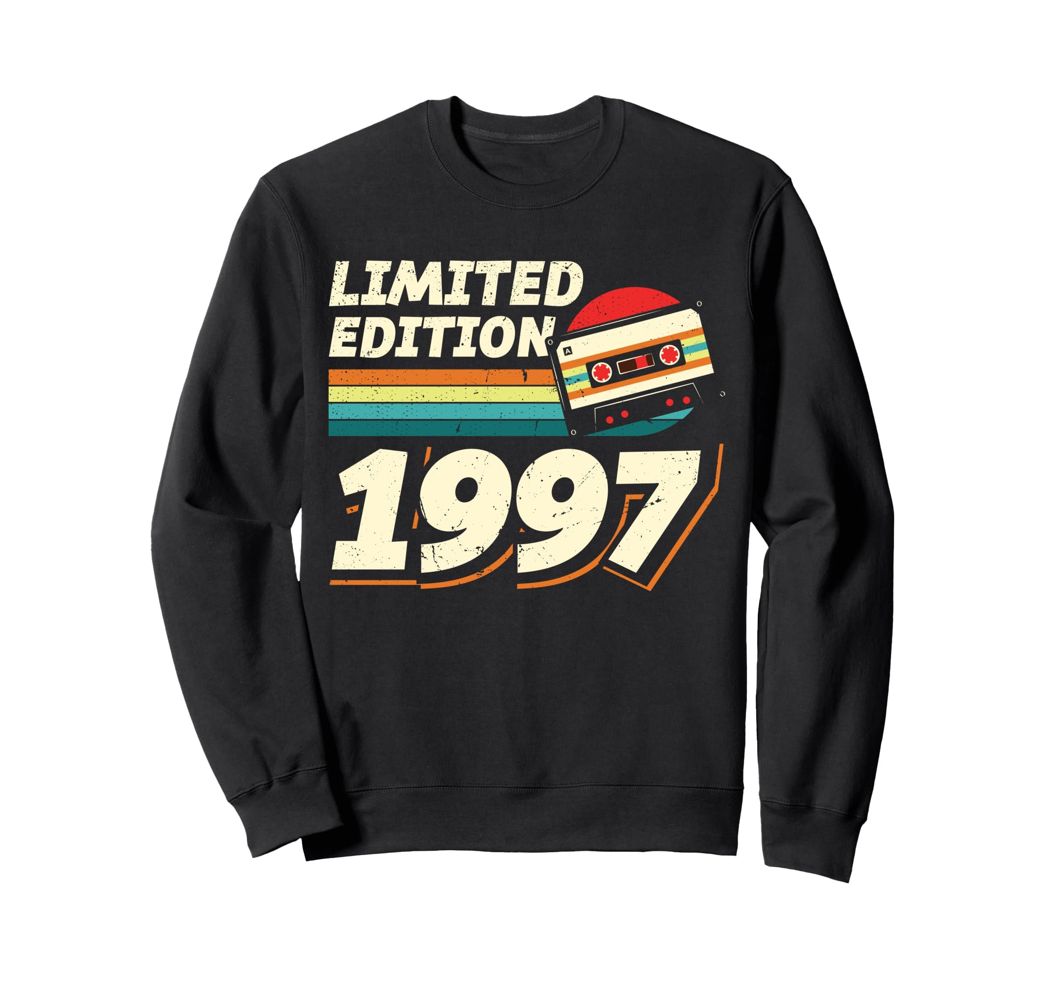 1997 Cassette Tape 27Th Sweatshirt - Casual Everyday Wear for Adults - T-Shirt, Sweatshirt, Hoodie