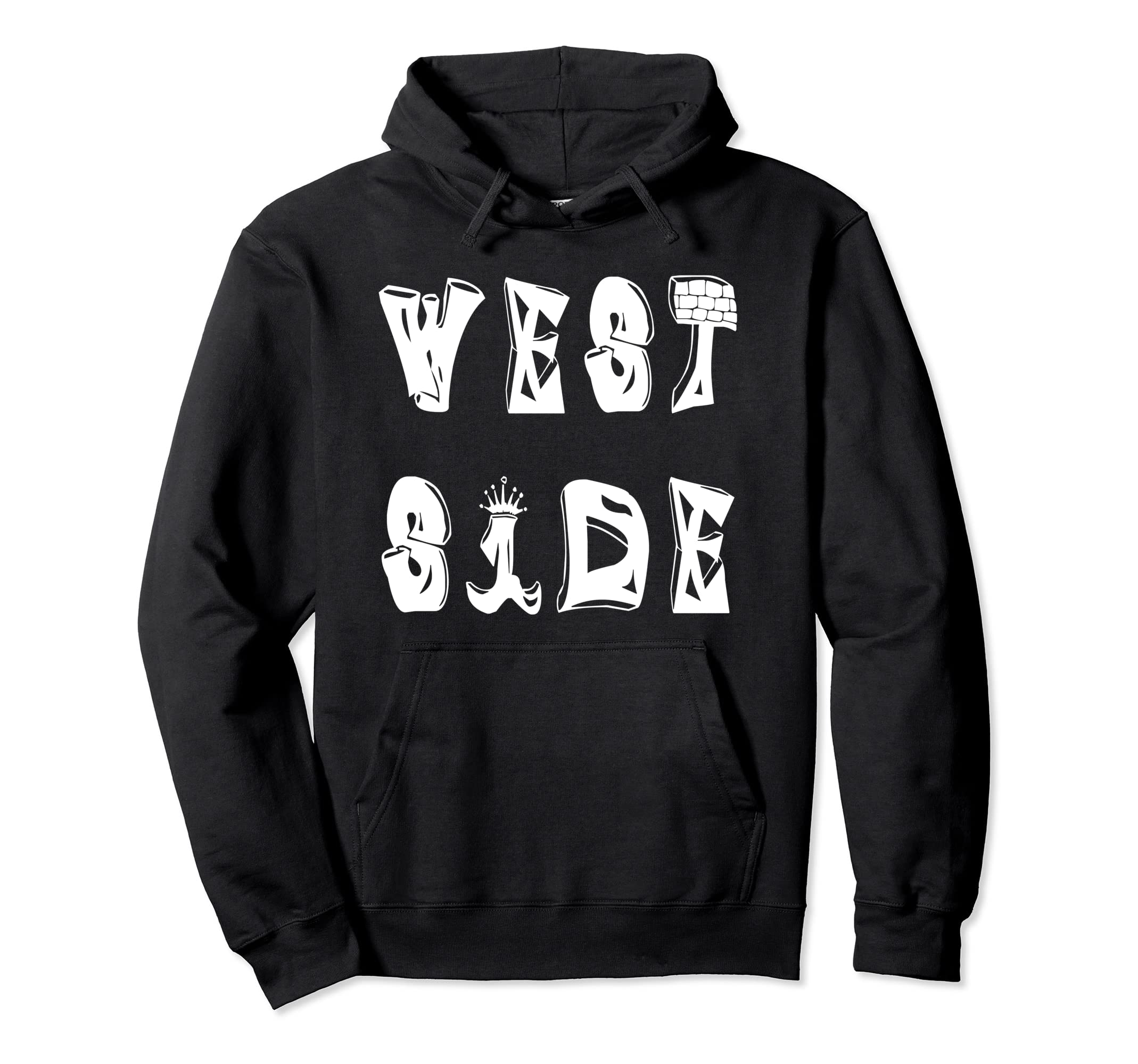 Music Hip Hop West Side Hoodie - Custom Art Print Men Women - T-Shirt, Sweatshirt, Hoodie