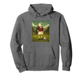 Funny Eagle Playing Soccer Weird Hoodie - Casual Everyday Wear for Adults - T-Shirt, Sweatshirt, Hoodie