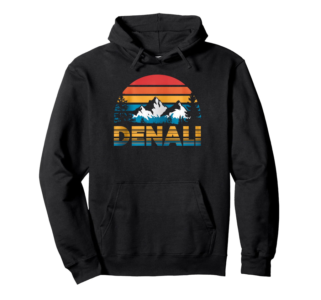 Mount Denali Sunset Mt Denali Hoodie - Aesthetic Graphic for Adults - T-Shirt, Sweatshirt, Hoodie
