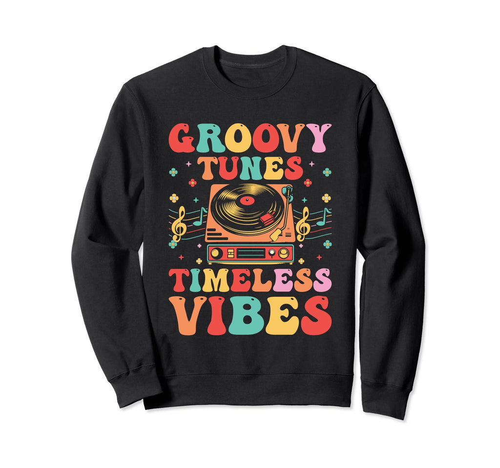 Funny Old School Dj Equipment Sweatshirt - Aesthetic Graphic Men Women - T-Shirt, Sweatshirt, Hoodie