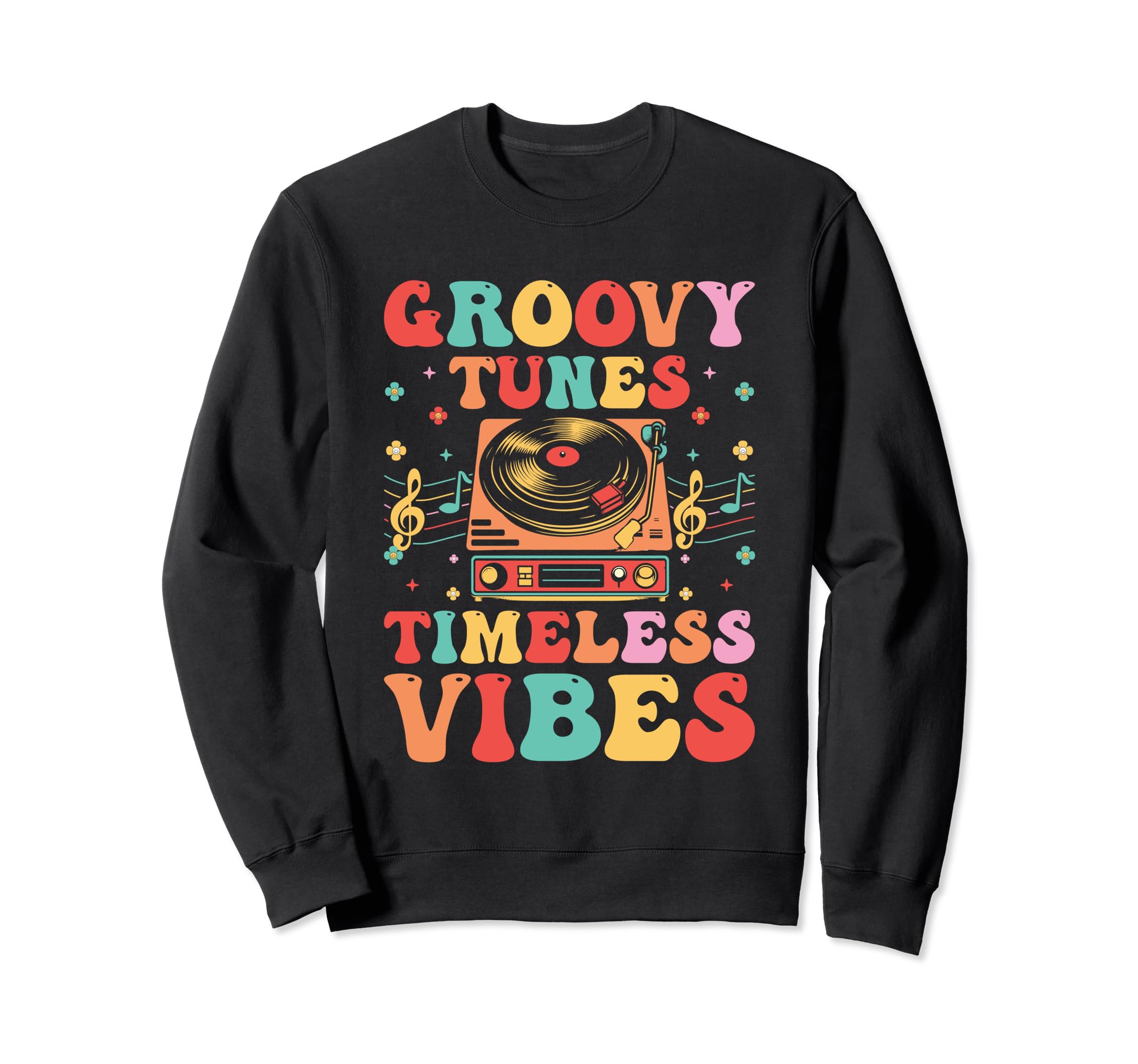 Funny Old School Dj Equipment Sweatshirt - Aesthetic Graphic Men Women - T-Shirt, Sweatshirt, Hoodie