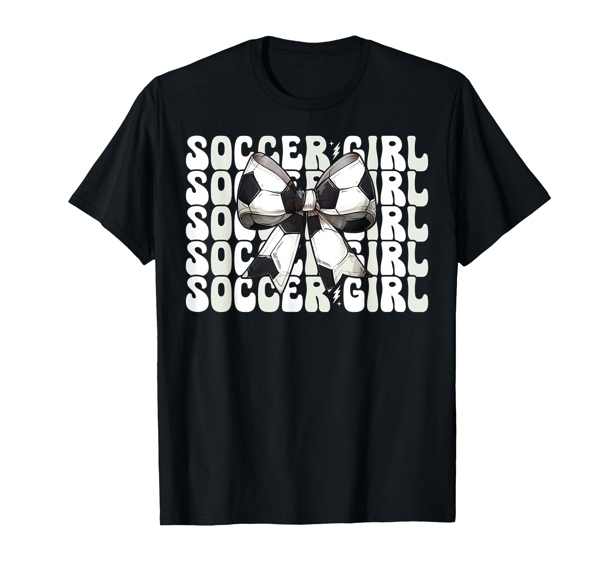 Womens Coquette Bow Ribbon Soccer Sweatshirt - Custom Art Print Unisex - T-Shirt, Sweatshirt, Hoodie