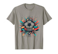 Soccer Papa Family Matching Dad Fathers T-Shirt - Aesthetic Graphic Unisex - T-Shirt, Sweatshirt, Hoodie