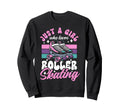Roller Skating Skate 1970S Just Who Sweatshirt - Streetwear Style Unisex - T-Shirt, Sweatshirt, Hoodie