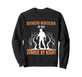 Defensive Midfielder Day Zombie Sweatshirt - Unique Graphic Men Women - T-Shirt, Sweatshirt, Hoodie