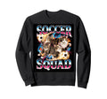 Soccer Squad Funny Cat Meme 90S Sweatshirt - Custom Art Print for Adults - T-Shirt, Sweatshirt, Hoodie