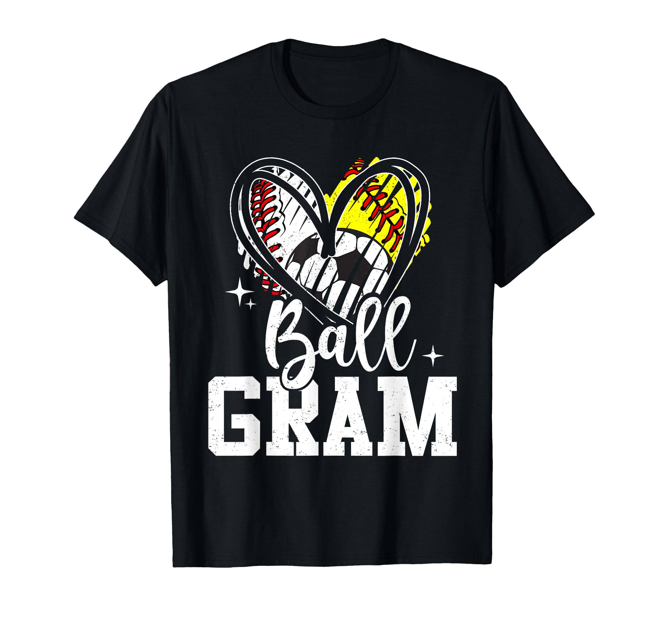 Ball Gram Baseball Softball Soccer T-Shirt - Fun Novelty Design for Adults - T-Shirt, Sweatshirt, Hoodie