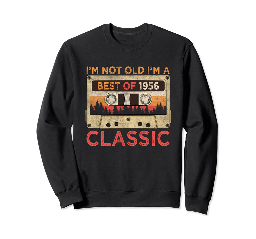 66 Year Old Best 1956 66Th Sweatshirt - Casual Everyday Wear for Adults - T-Shirt, Sweatshirt, Hoodie