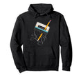 80S Cassette Tape Pencil 1980S Music Hoodie - Trendy Graphic Unisex - T-Shirt, Sweatshirt, Hoodie