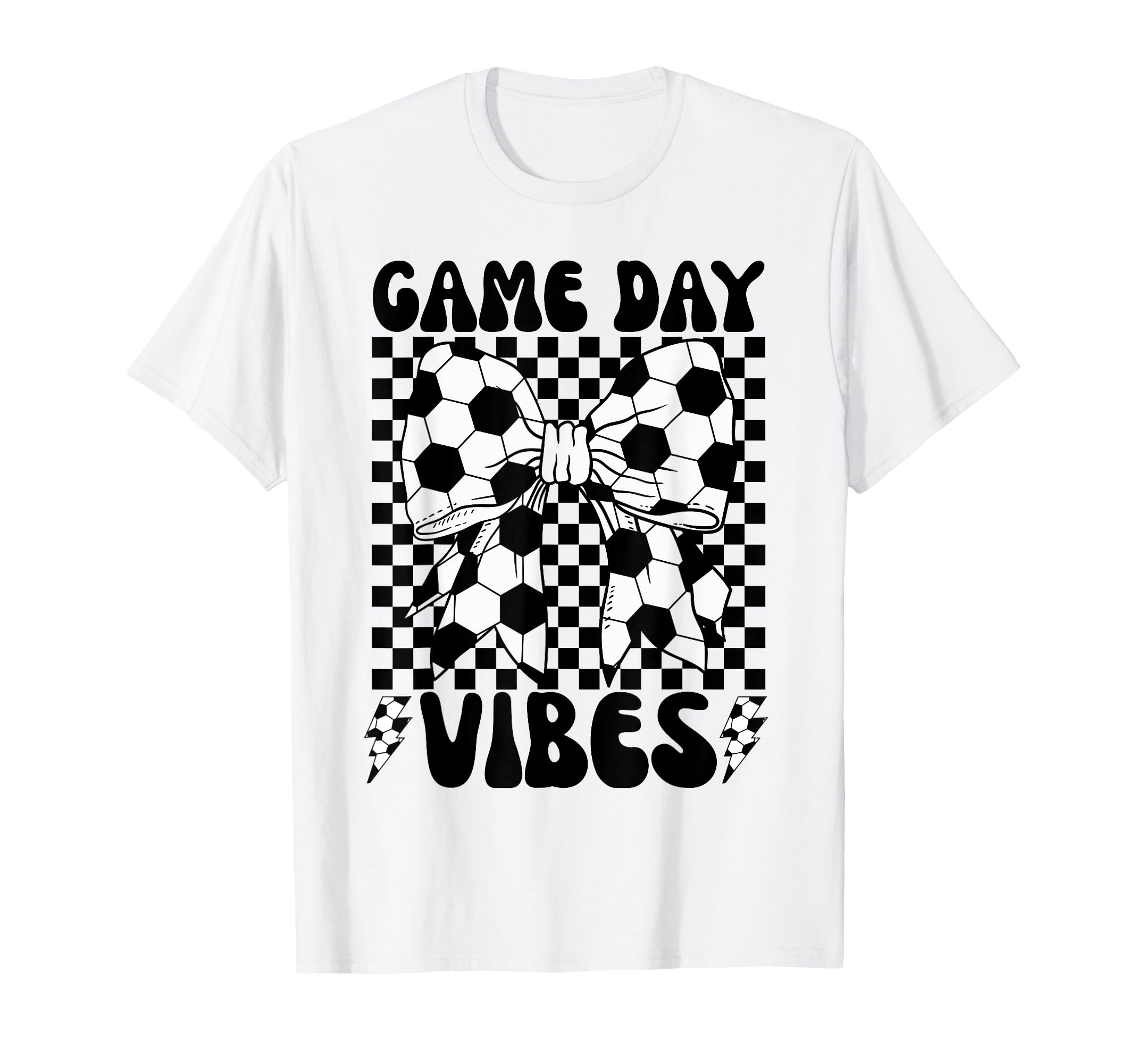 Game Day Vibes Coquette Bow T-Shirt - Casual Everyday Wear Men Women - T-Shirt, Sweatshirt, Hoodie