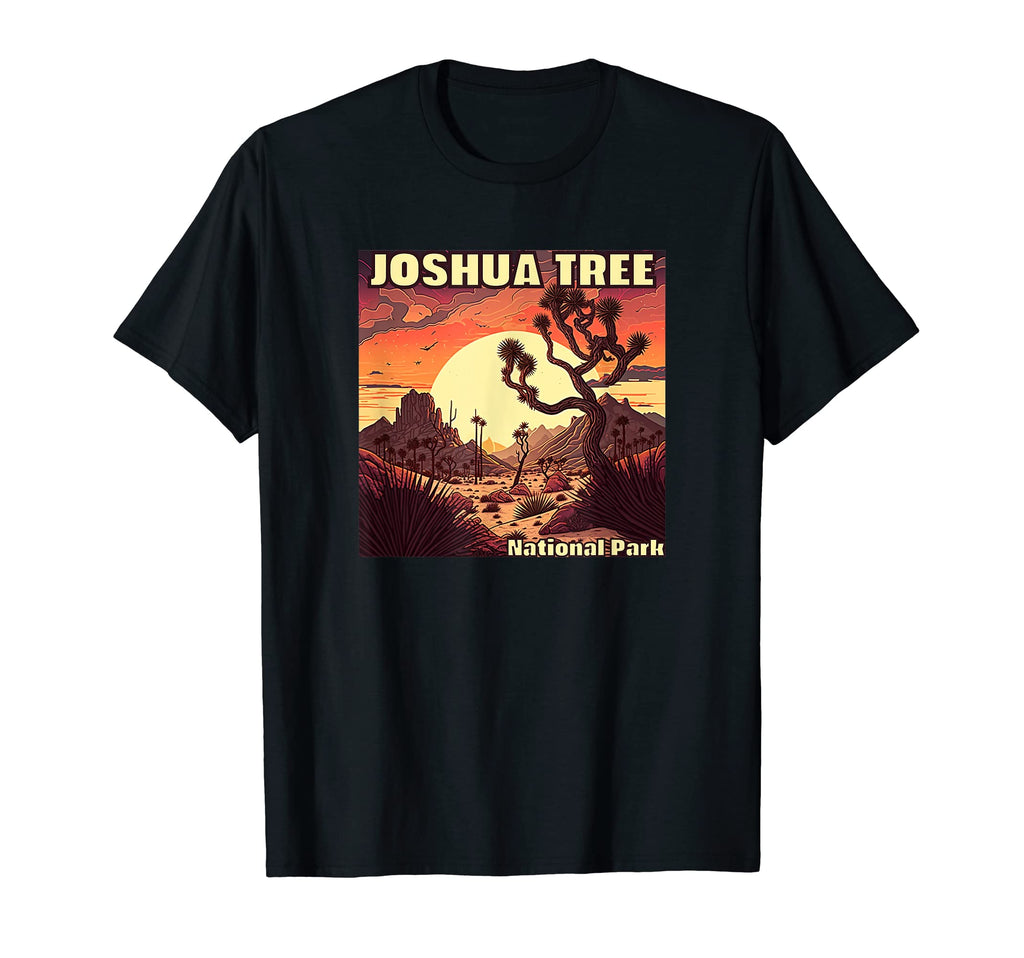 Joshua Tree National Park Desert Trip T-Shirt - Unique Graphic for Adults - T-Shirt, Sweatshirt, Hoodie