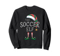 Soccer Elf Matching Family Soccer Sweatshirt - Custom Art Print for Adults - T-Shirt, Sweatshirt, Hoodie