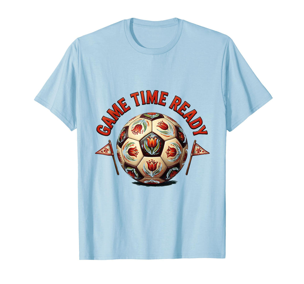 Game Time Ready Soccer Mom T-Shirt - Trendy Graphic for Adults - T-Shirt, Sweatshirt, Hoodie
