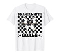 Be Goals Soccer Coquette Bow T-Shirt - Trendy Graphic Men Women - T-Shirt, Sweatshirt, Hoodie
