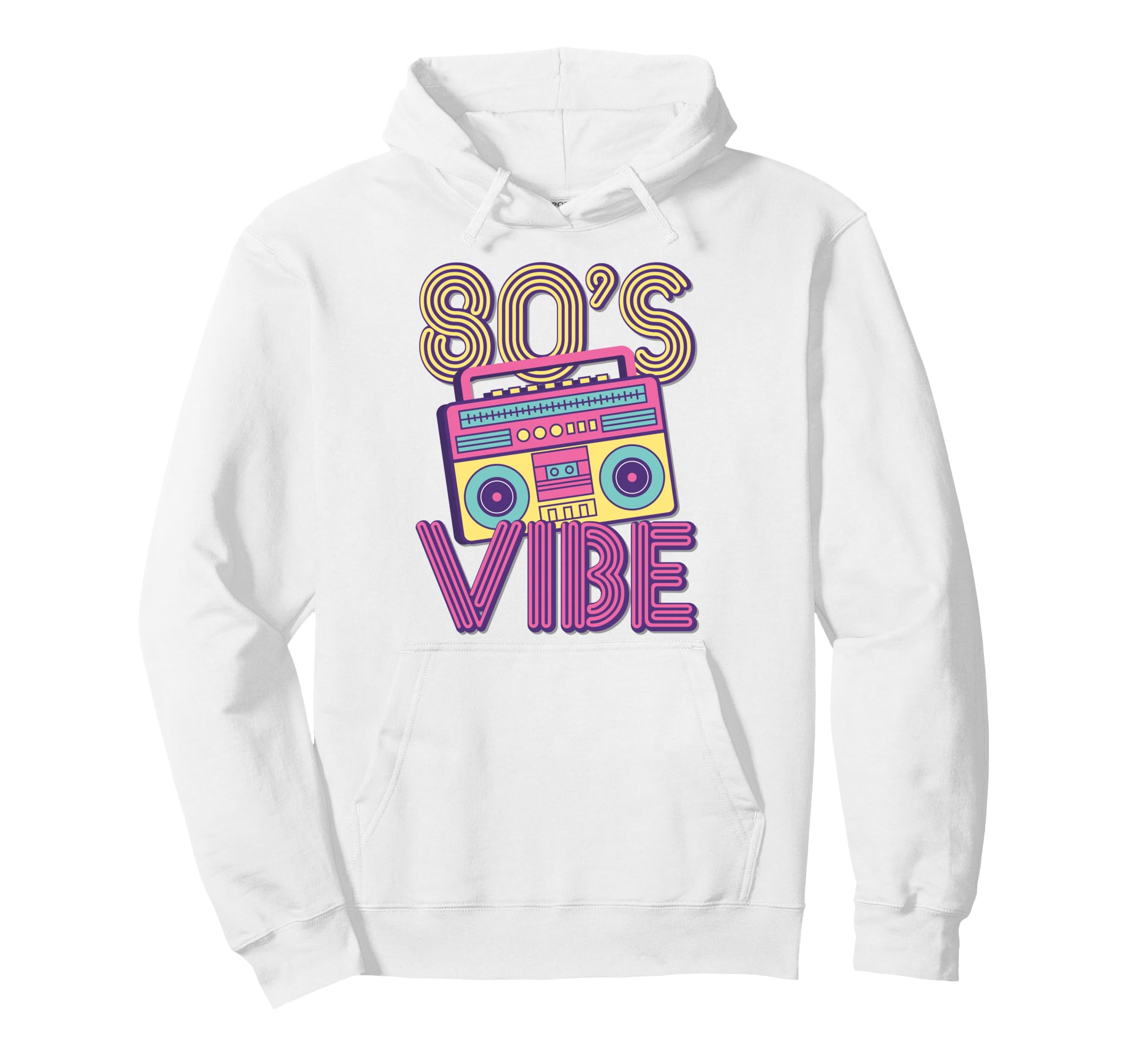 80S Vibe 1980S Outfits Mixtape Music Hoodie - Trendy Graphic for Adults - T-Shirt, Sweatshirt, Hoodie