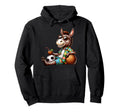 Summer Beach Donkey Coconut And Soccer Chill Hoodie - Unique Graphic Unisex - T-Shirt, Sweatshirt, Hoodie