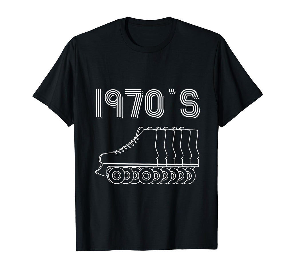1970S Roller Skates Skating T-Shirt - Streetwear Style for Adults - T-Shirt, Sweatshirt, Hoodie