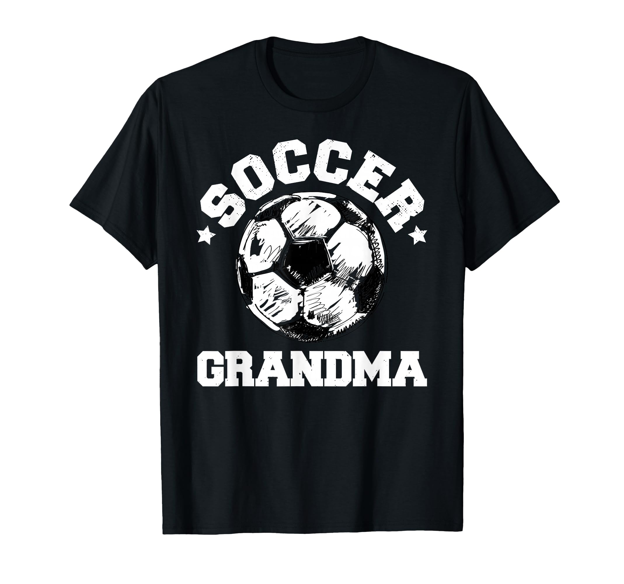 Soccer Grandma Soccer Ball Distressed T-Shirt - Streetwear Style Unisex - T-Shirt, Sweatshirt, Hoodie
